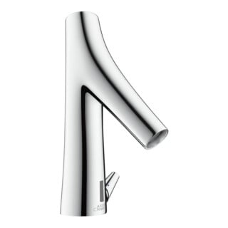 hansgrohe Mitigeur lavabo électronique Axor Starck Organic avec régulation temp., chrome