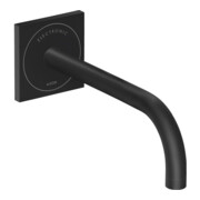hansgrohe Mitigeur lavabo électronique Axor Uno encastré, saillie 225 mm, noir mat
