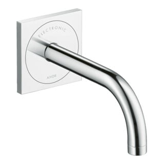 hansgrohe Mitigeur lavabo électronique Axor Uno UP, saillie 165 mm, chrome
