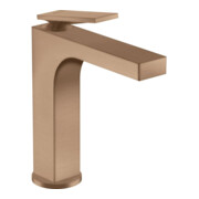 hansgrohe Mitigeur lavabo mono-commande 160 Axor Citterio A 143mm, m HG, tirette, brossé or rouge