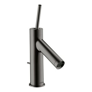 hansgrohe Mitigeur lavabo mono-commande 70 Axor Starck A 95 mm, avec poignée à broche, avec tirette, chromé brillant