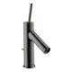 hansgrohe Mitigeur lavabo mono-commande 70 Axor Starck A 95 mm, avec poignée à broche, avec tirette, chromé brillant-1