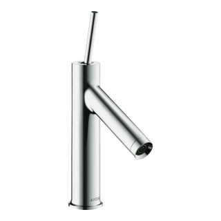 hansgrohe Mitigeur lavabo mono-commande 90 Axor Starck A 112 mm, avec poignée à broche, sans vidage, chrome