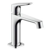 hansgrohe Mitigeur lavabo monocommande 100 Axor Citterio M bec 128 mm, garniture vidage non verrouillable, chromé-1