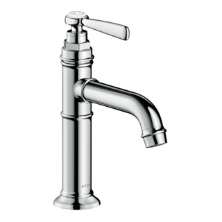 hansgrohe Mitigeur lavabo monocommande 100 Axor Montreux A 142mm, sans garniture, nickel brossé