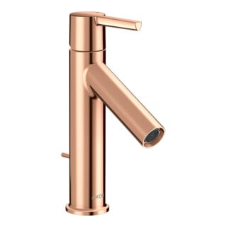 hansgrohe Mitigeur lavabo monocommande 100 Axor Starck A 103 mm, m HG, tirette, poli or rouge