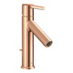 hansgrohe Mitigeur lavabo monocommande 100 Axor Starck A 103 mm, m HG, tirette, poli or rouge-1