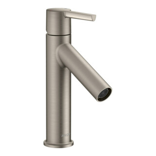 hansgrohe Mitigeur lavabo monocommande 100 Axor Starck A 103mm, m HG, sans vidage, aspect acier inoxydable
