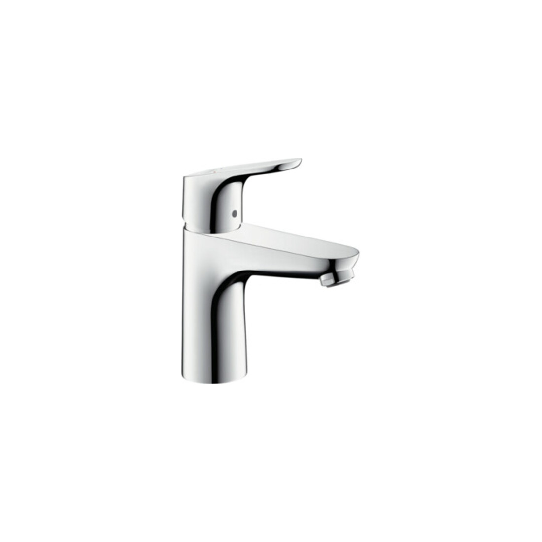 hansgrohe Mitigeur lavabo monocommande 100 Focus sans garniture de vidage, chrome