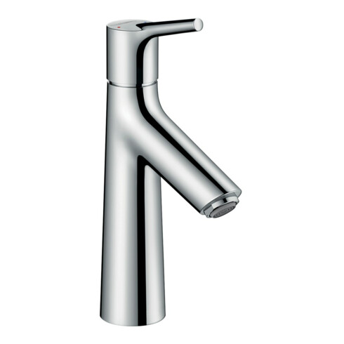 hansgrohe Mitigeur lavabo monocommande 100 Talis S LowFlow sans garniture, 3,5 l/min, chrome