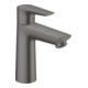 hansgrohe Mitigeur lavabo monocommande 110 Talis E sans garniture de vidage, chrome noir brossé-1