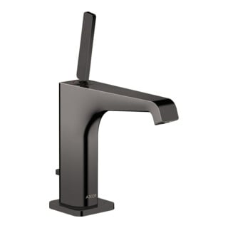 hansgrohe Mitigeur lavabo monocommande 130 Axor Citterio E A 143 mm, avec poignée à broche, tirette, chrome brillant