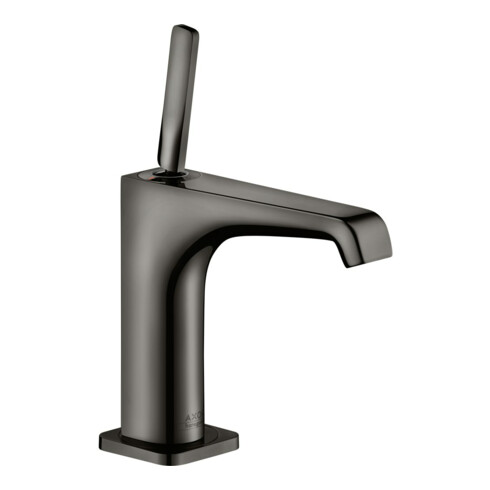 hansgrohe Mitigeur lavabo monocommande 130 Axor Citterio E A 143 mm, avec poignée à broche, tirette, chrome brillant