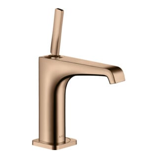 hansgrohe Mitigeur lavabo monocommande 130 Axor Citterio E A 143 mm, poignée à broche, sans vidage, chromé