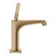 hansgrohe Mitigeur lavabo monocommande 130 Axor Citterio E A 143mm, avec poignée à goupille, tirette, chrome brillant-4