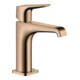 hansgrohe Mitigeur lavabo monocommande 130 Axor Citterio E A 143mm, m HG, sans vidage, poli or rouge-1