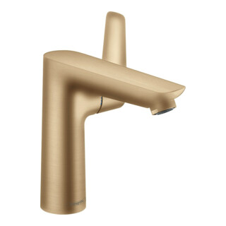 hansgrohe Mitigeur lavabo monocommande 150 Talis E avec vidage, bronze brossé