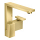 hansgrohe Mitigeur lavabo monocommande 190 Axor Edge, bec 175 mm, poli or brillant-1