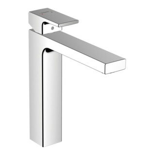 hansgrohe Mitigeur lavabo monocommande 190 Vernis Shape avec garniture de vidage à tige, chrome