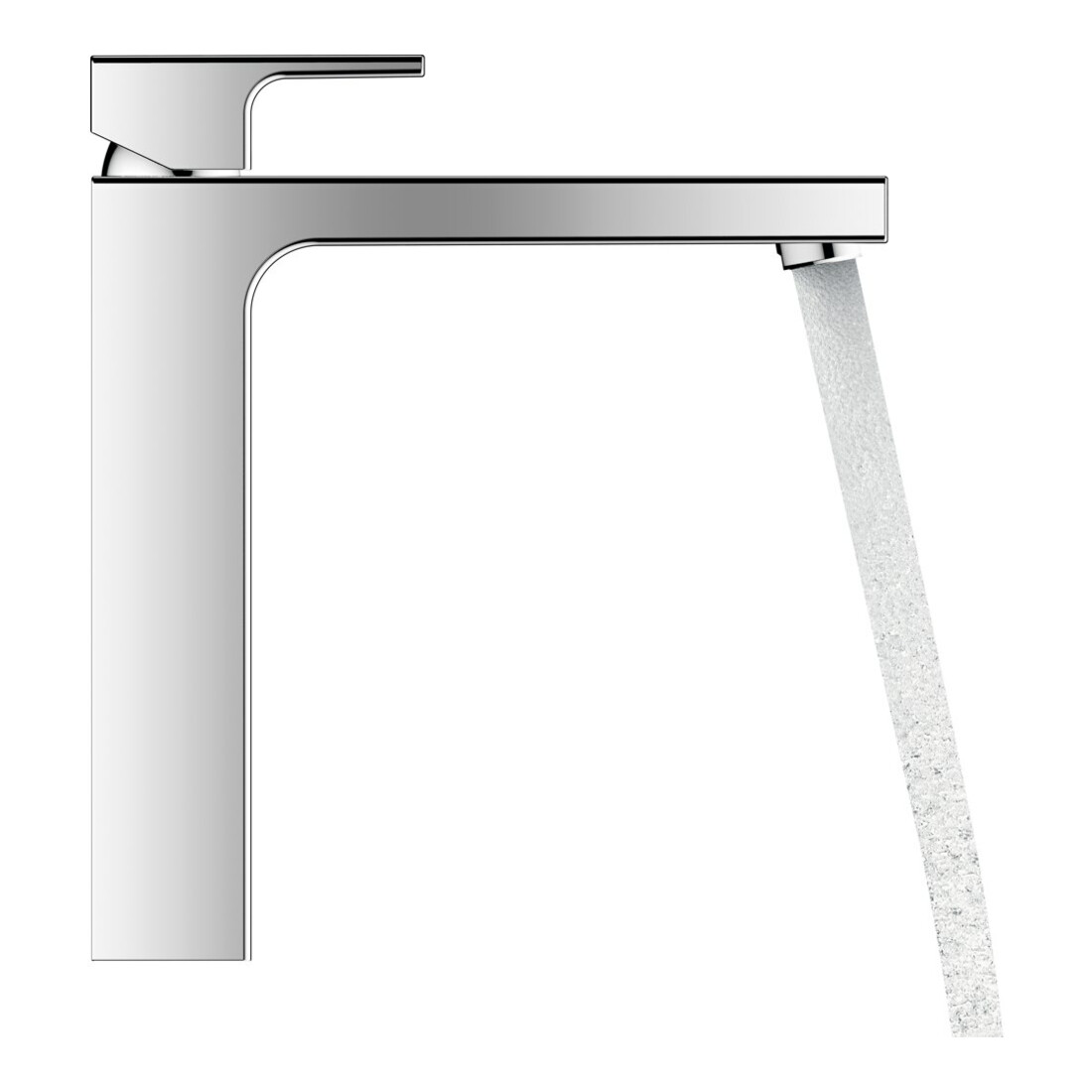 hansgrohe Mitigeur lavabo monocommande 190 Vernis Shape avec vidage à tirette, chrome