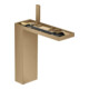 hansgrohe Mitigeur lavabo monocommande 230 Axor MyEdition A 196 mm, avec vidage poussoir, sans plaque, bronze brossé-1