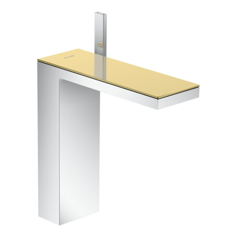 hansgrohe Mitigeur lavabo monocommande 230 Axor MyEdition A 196 mm, avec vidage poussoir, sans plaque, chrome