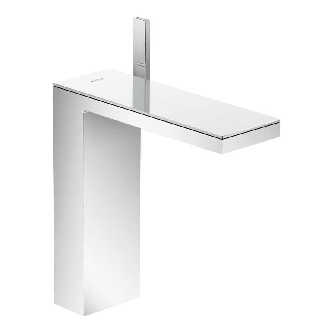 hansgrohe Mitigeur lavabo monocommande 230 Axor MyEdition A 196 mm, avec vidage poussoir, sans plaque, chrome