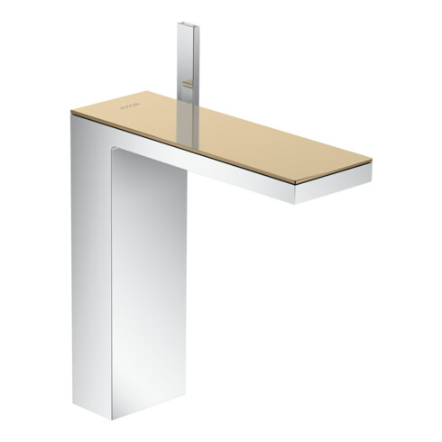 hansgrohe Mitigeur lavabo monocommande 230 Axor MyEdition A 196 mm, avec vidage poussoir, sans plaque, chrome