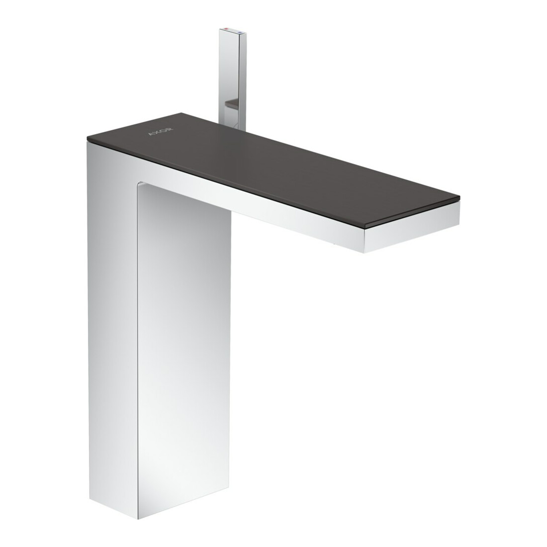 hansgrohe Mitigeur lavabo monocommande 230 Axor MyEdition A 196 mm, avec vidage poussoir, sans plaque, chrome