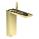 hansgrohe Mitigeur lavabo monocommande 230 Axor MyEdition A 196 mm, avec vidage poussoir, sans plaque, finition or optique-1