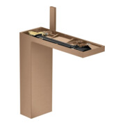 hansgrohe Mitigeur lavabo monocommande 230 Axor MyEdition A 196 mm, avec vidage poussoir, sans plaque, finition or rouge