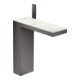 hansgrohe Mitigeur lavabo monocommande 230 Axor MyEdition A 196 mm, avec vidage poussoir, sans plaque, poli bleu vc-5