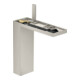 hansgrohe Mitigeur lavabo monocommande 230 Axor MyEdition A 196mm, avec vidage poussoir, sans plaque, chromé-1