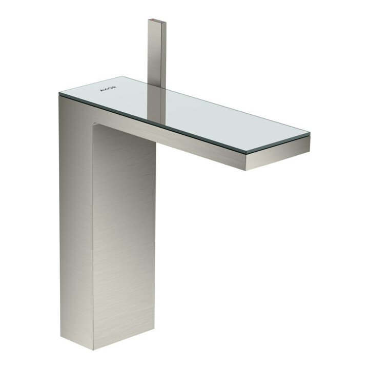 hansgrohe Mitigeur lavabo monocommande 230 Axor MyEdition A 196mm, avec vidage poussoir, sans plaque, chromé
