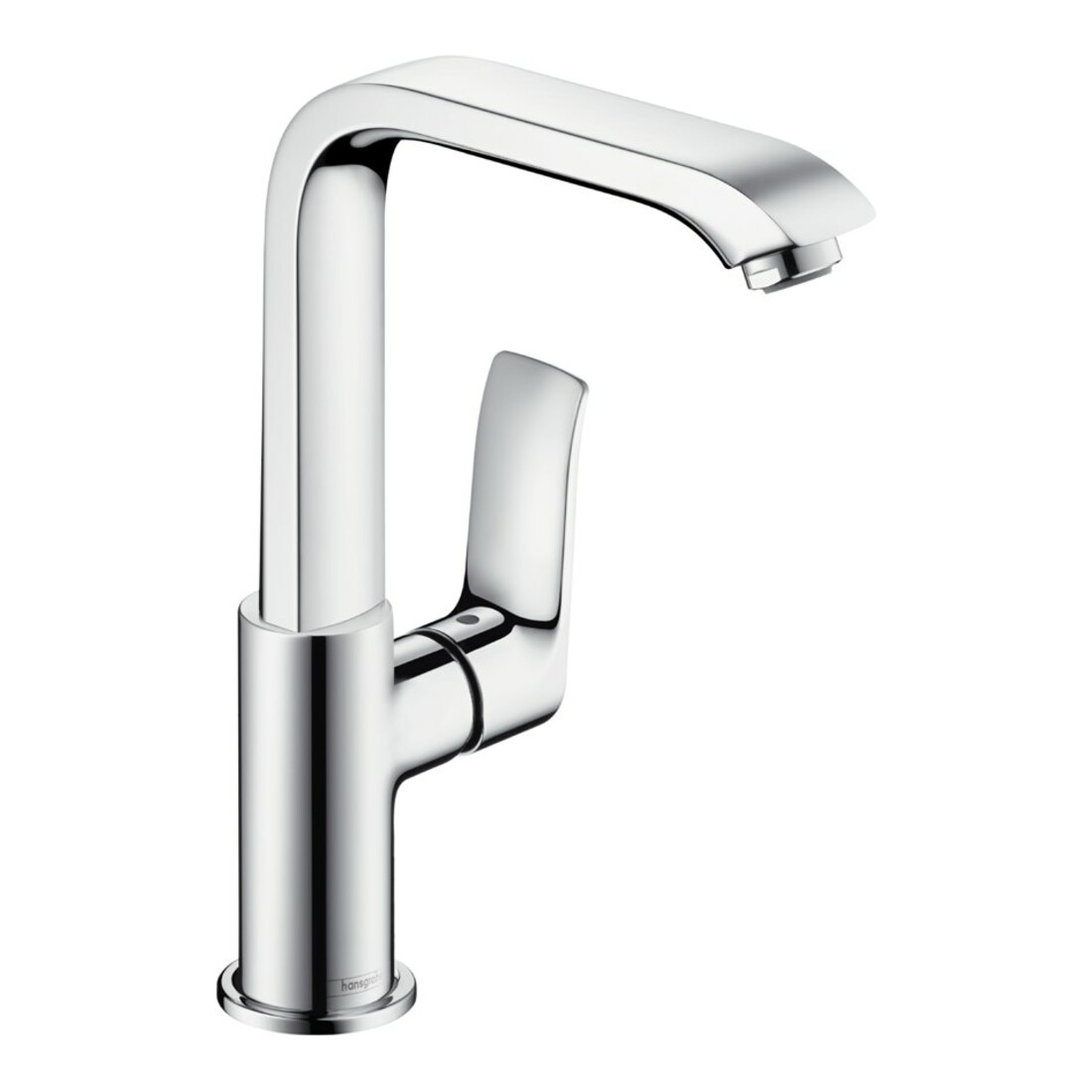 hansgrohe Mitigeur lavabo monocommande 230 Metris avec vidage, bec pivotant, chrome