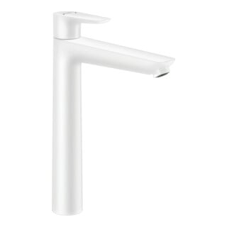 hansgrohe Mitigeur lavabo monocommande 240 Talis E sans garniture de vidage, blanc mat