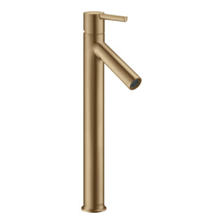 hansgrohe Mitigeur lavabo monocommande 250 Axor Starck A 107 mm, m HG, sans vidage, bronze brossé