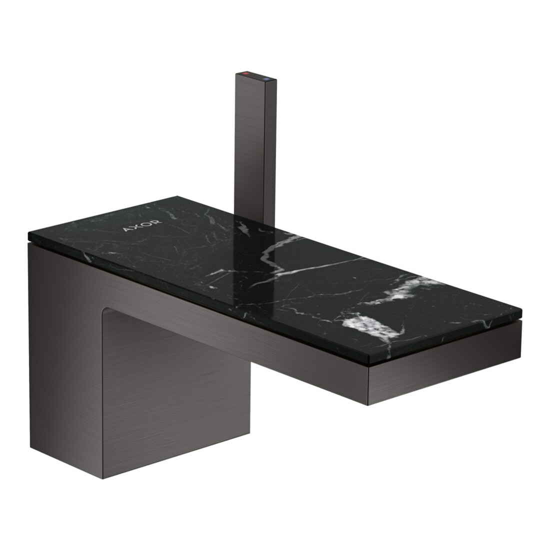hansgrohe Mitigeur lavabo monocommande 70 Axor MyEdition A 151 mm, avec vidage poussoir, sans plaque, bleu