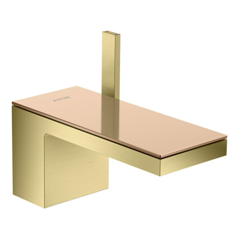 hansgrohe Mitigeur lavabo monocommande 70 Axor MyEdition A 151 mm, avec vidage push-open, sans plaque, brossé brun