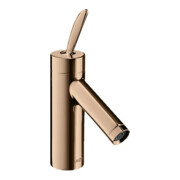 hansgrohe Mitigeur lavabo monocommande 70 Axor Starck Classic A 106 mm, avec vidage à tirette, poli chrome or