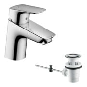 hansgrohe Mitigeur lavabo monocommande 70 Logis avec vidage à tige, chrome-4
