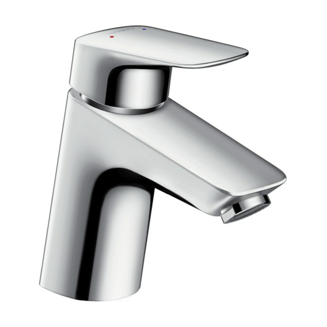 hansgrohe Mitigeur lavabo monocommande 70 Logis ND, sortie orientable, avec bonde push-open, chrome