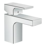 hansgrohe Mitigeur lavabo monocommande 70 Vernis Shape avec garniture de vidage à tige métallique, chrome