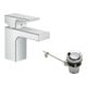 hansgrohe Mitigeur lavabo monocommande 70 Vernis Shape avec garniture de vidage à tige métallique, chrome-4