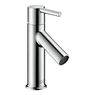 hansgrohe Mitigeur lavabo monocommande 80 Axor Starck A 86 mm, c/c, avec tirette, pour lavabo, chromé