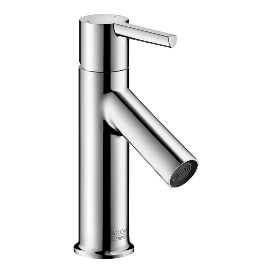 hansgrohe Mitigeur lavabo monocommande 80 Axor Starck A 86 mm, c/c, avec tirette, pour lavabo, chromé