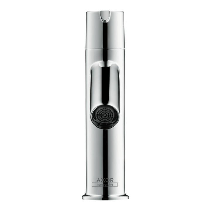 hansgrohe Mitigeur lavabo monocommande 80 Axor Starck A 86 mm, c/c, avec tirette, pour lavabo, chromé