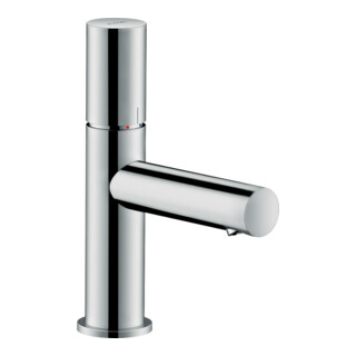 hansgrohe Mitigeur lavabo monocommande 80 Axor Uno A 108mm, avec poignée, sans vidage, brossé chrome