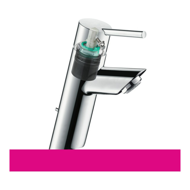 hansgrohe Mitigeur lavabo monocommande 80 Talis S avec vidage à tirette, chrome