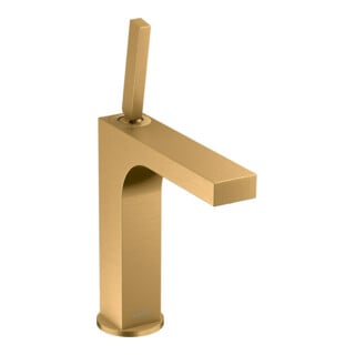 hansgrohe Mitigeur lavabo monocommande Axor Citterio 160 A 141mm, avec poignée à broche, sans vidage, chromé brillant